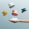 Household Shampoo Comb Silicone Massage Comb Portable Head Grabber To Remove Dandruff Hair Brush Shampoo Brush Air Cushion Comb