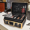 Aluminum Password Hair Cutting Grooming Kit Storage Barbershop Suitcase Hairdressing Toolbox