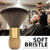 New Product Soft Nylon Hair Dust Brush Neck Face Duster Salon Hair Cut Tools Wooden Handle Neck Duster