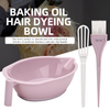 Custom Color Hair Salon Tint Brush Hair Coloring Brush with Bowl Salon Hair Dye Brush and Mixing Bowl