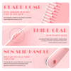 Salon New Arrival Hair Styling Tools Comb with Razor Blade Plastic Handle Razor Comb