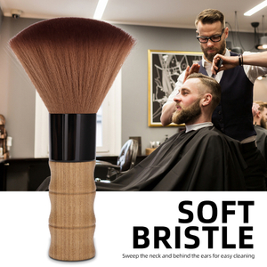Large Soft Salon Tool Barber Brush for Hair Cutting Neck and Face Cleaning Sweep Neck Duster Brush