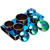 Professional 5-Piece Set Mini Nail Art Liquid Powder Cup Cover Beauty Powder Container Nail Art Cup