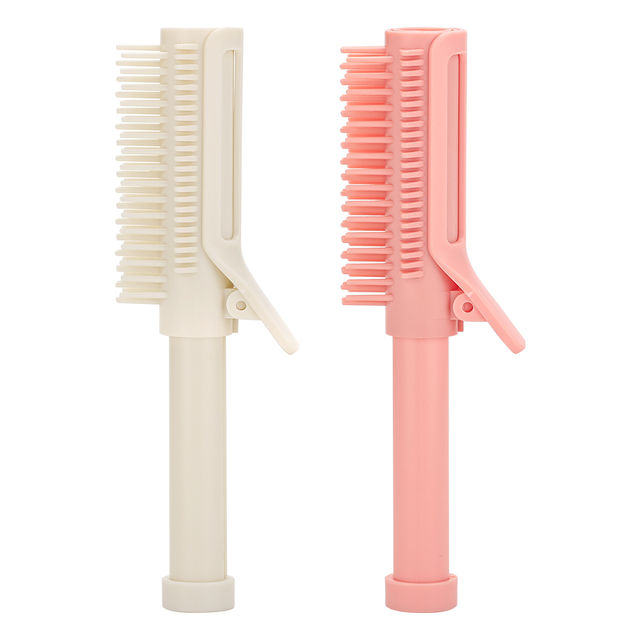 Professional Multi-purpose Convenient Hair Styling Tool Curling Hair Root Clips Roller Comb Curl Brush