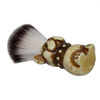 Natural Nylon Hair Straight Razor Shaving Brush