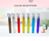 30ML Colorful Plastic Fine Mist Spray Bottle 