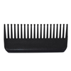 Black Plastic Comb Super Wide Tooth Comb