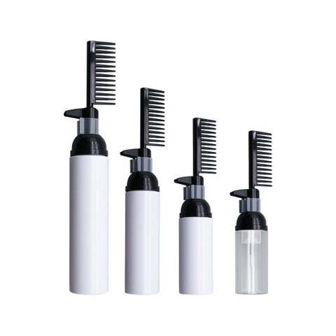 Hair Dye Bottle with Comb