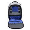 Barber Haircut Tools Backpack Hairdresser Portable Grey Barber Tool Bag with Inside Grids