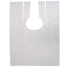100 PE Waterproof Aprons Cut Iron Dye Hair Robe Barber Salon Disposable Capes
