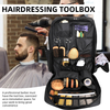 Hairdressing Tool Storage Backpack - Durable Barber Supplies Bag with Adjustable Compartments for Scissors, Brushes & Salon Accessories
