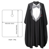 New Custom Logo Waterproof Barbershop Aprons Haircut Salon Black Barber Capes