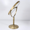 Mirror Vanity Magnifying Side Golden Table Double Magnification 3X Stand Swivel Home Two Bathroom Shaving Beauty Vintage