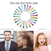 50pcs Colorful Single Prong Alligator Hair Clips Aluminum Metal Flat Hairpins Women Hair Styling Tools Hairdressing Barrettes