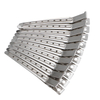 Hair Clips Hairdressing Duck Alligator Clips Stainless Steel Salon Tool Hair Sectioning Clip 10PCS 8.7cm Silver New Portable