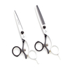 5.5 6.0 Hair Scissors Rotate Handle Professional Barber Scissors Hight Quality Hairdressing Scissors Cutting Thinning 440c