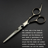 1pcs Japan 440c Hair Scissors for Hairdressers Barber Shop Supplies Titanium Professional Hairdressing Scissors for Cutting Hair