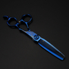 Professional 6 '' Upscale scissor Blue Damascus hair scissors haircut thinning barber tools cutting shears Hairdressing scissors