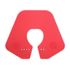 Hair Dye Cutting Perming Collar Neck Cape Waterproof Silicone Neck Shawl Wrap Cover Barber Hairdressing Hair Coloring Accessor
