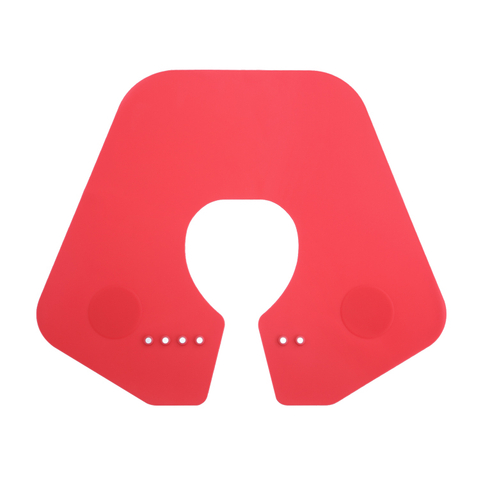 Hair Dye Cutting Perming Collar Neck Cape Waterproof Silicone Neck Shawl Wrap Cover Barber Hairdressing Hair Coloring Accessor