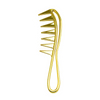 1 Pcs Wide Tooth Shark Plastic Comb Detangler Curly Hair Salon Hairdressing Comb Massage For Hair Styling Tool for Curl Hair