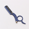 Straight Edge Barber Razor Haircut Beard Eyebrow Shaving Tool Manual Depilation Razor Hairdresser Trimming Blades Replaceable