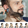 Men Beard Template StylingTool Double Sided Beard Shaping Comb Beauty Tool Shaving Hair Removal Razor Tool for Men