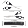 14Pcs Hair Scissor Hairdressing Scissors Kit Hair Cutting Cape Scissors Hairbrush Hair Clip Grooming Comb Barber Haircut Set