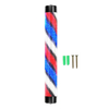 Waterproof Barber Shop Pole Rotating Light Hair Salon Indoor Neon Signs Wall Mounted Lighting Hairdressing Stripes Lights