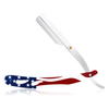 3/5pc Hairdressing Oil Head Hairdressing Comb Shaving National Flag Broken Hair Sweeping Soft Hair Cleaning Brush Razor Rack Set