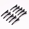 10PCS Professional Hairdressing Salon Hairpins Black Plastic Single Prong DIY Alligator Hair Clip Hair Care Styling Tools