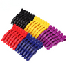 6pcs/lot Hairdressing Hair Clip Crocodile Plastic Clamps Claw Alligator Clips Barber For Salon Styling Hair Accessories Hairpin