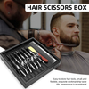 Multifunctional Large Capacity Hair Scissors Holder Case Box Hair Scissors Storage Box