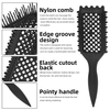 Multi-color Professional Hair Brush Girls Hairdressing Tool Soft Massage Hollowed Comb