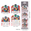 Salon Good Quality Hair Clipper Limit Comb Graffiti Hair Cutting Hair Guide Clipper Guard Comb