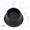 Silicone Beard Shaving Bowl for Man