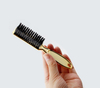 Electroplated Golden Beard Brush