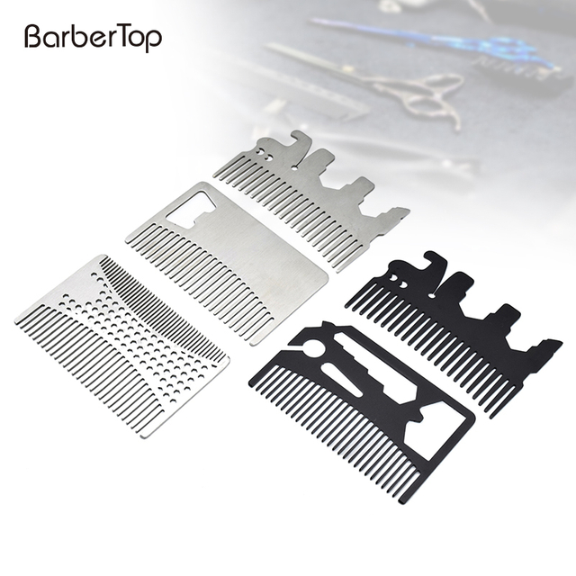 Metal Stainless Steel Folding Comb