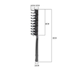 Hair Roll Oil Head Styling Big Back Hair Comb