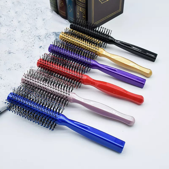 Barber Bristle & Nylon Hairbrush
