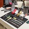 Factory Barber Mat PU Material Hairdressing Tools Pad Scissors Magnetic Mat Barber