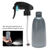 Salon Product Black Continuous Press Trigger Smooth Hair Sprayer bottle for Barbershop