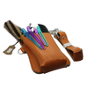 Salon Leather Belt Pouch for Hairdresser Small Leather Pouches Leather Genuine Bag