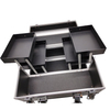 Professional Aluminium Alloy Make Up Box Makeup Case Beauty Case Cosmetic Bag Multi Tiers Lockable Barber Tool Case