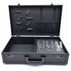 Barber Carrying Case Storage Toolbox Retro Portable Salon Stylist Bag Password Lock Suitcase Box Hair Styling Organizer