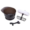 Black Plastic Salon Moustache Dye Mixing Bowl