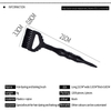 Hair Dye Coloring Brushes Hair Coloring Dyeing Kit Handle Salon Hair Bleach Tinting DIY Tool, Silver Grey ,Black