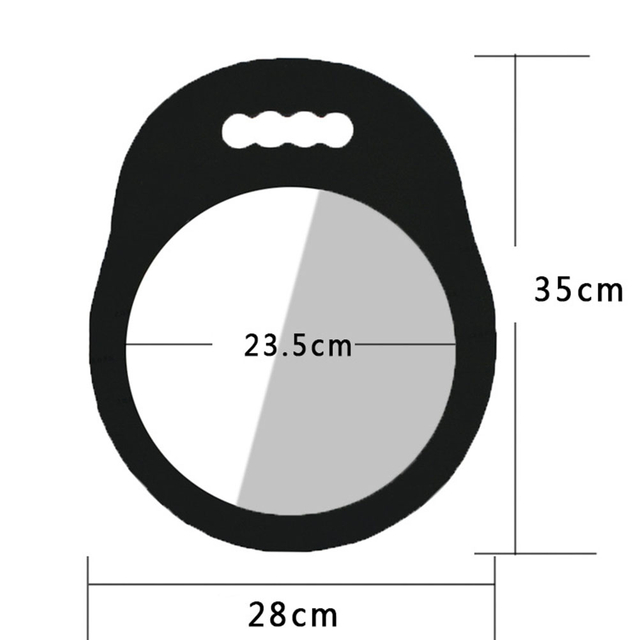 Hairdresser Salon Heldhandle Barber Beauty Mirror Unbreakable Barbers Large Vanity Mirror