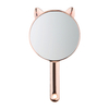 Handheld Lovely Cat Makeup Vanity Mirror With Handle Hand Mirror SPA Salon Compact Mirrors Cosmetic Mirror For Women