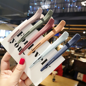 2pcs Professional Hairdresser Large Hair Styling Clips Clamp Hair Pins Women Girls Hairpin Hair Cutting Tools Acrylic Barrette